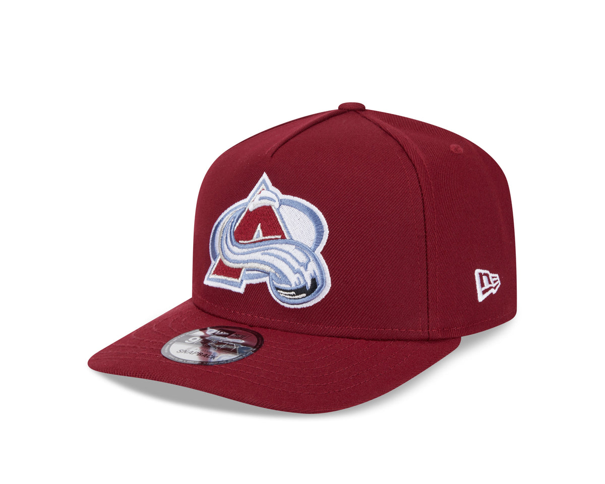 Colorado Avalanche NHL New Era Men Maroon 9Fifty A-Frame Snapback product image 1, provided for visual reference and product
