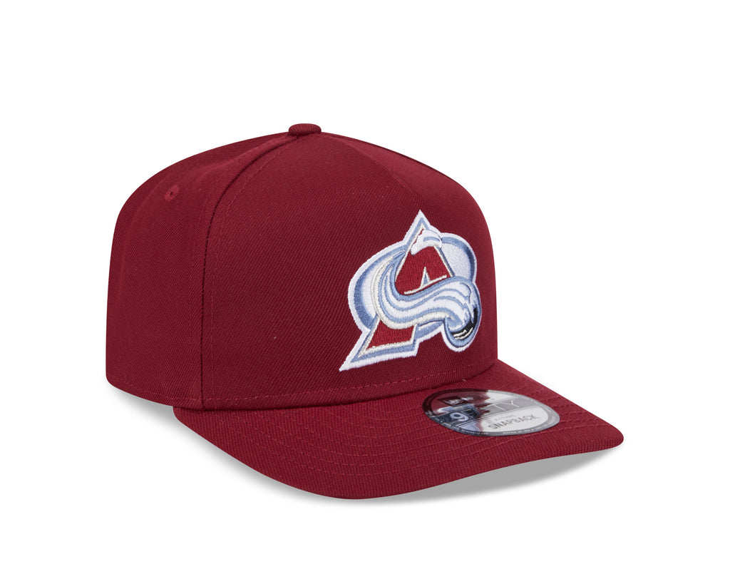 Colorado Avalanche NHL New Era Men Maroon 9Fifty A-Frame Snapback product image 4, provided for visual reference and product