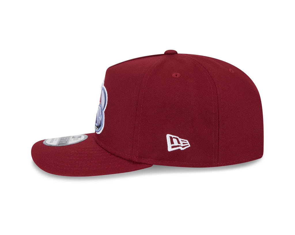 Colorado Avalanche NHL New Era Men Maroon 9Fifty A-Frame Snapback product image 7, provided for visual reference and product