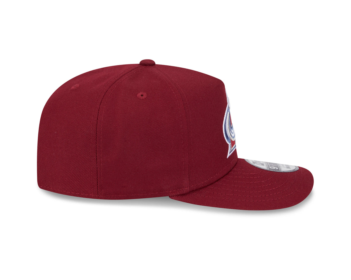 Colorado Avalanche NHL New Era Men Maroon 9Fifty A-Frame Snapback product image 3, provided for visual reference and product