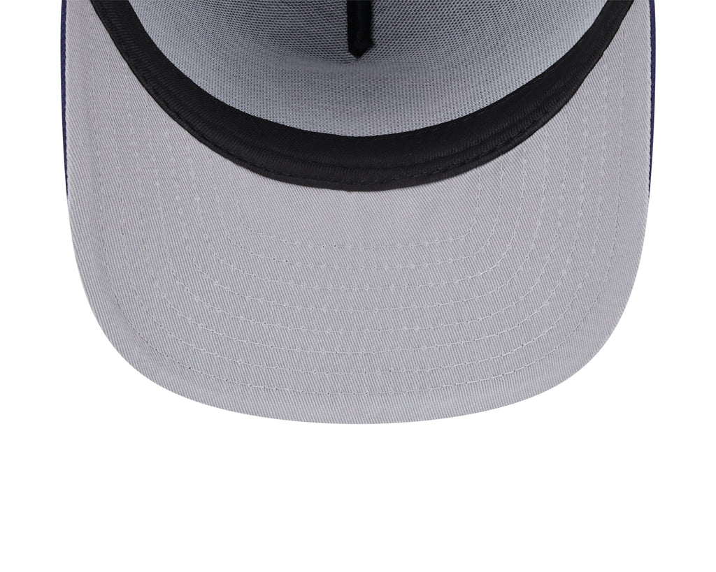Columbus Blue Jackets NHL New Era Men Navy 9FIfty A-Frame Snapback product image 5, provided for visual reference and