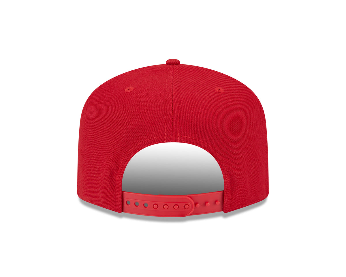 Montreal Canadiens NHL New Era Men Red 9Fifty A-Frame Snapback product image 2, provided for visual reference and product