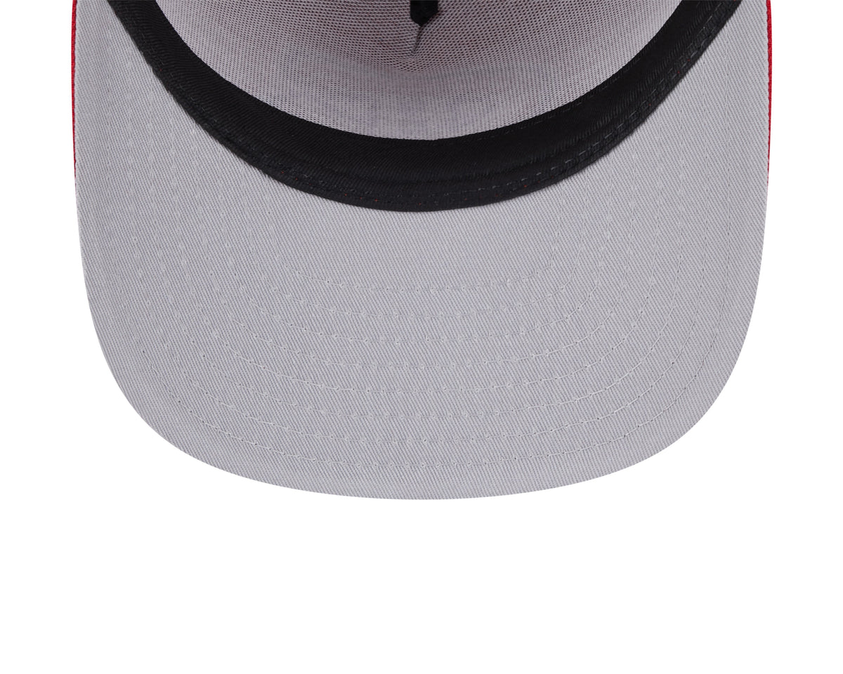 Montreal Canadiens NHL New Era Men Red 9Fifty A-Frame Snapback product image 7, provided for visual reference and product
