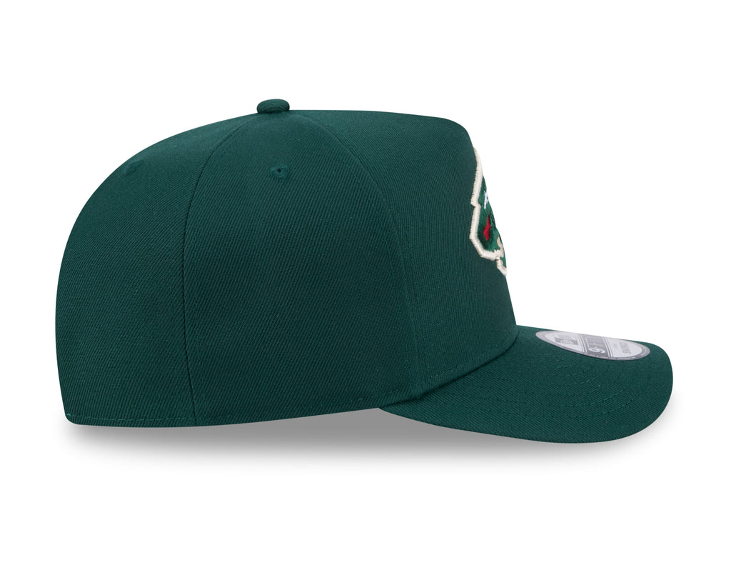 Minnesota Wild NHL New Era Men Green 9FIfty A-Frame Snapback product image 5, provided for visual reference and product