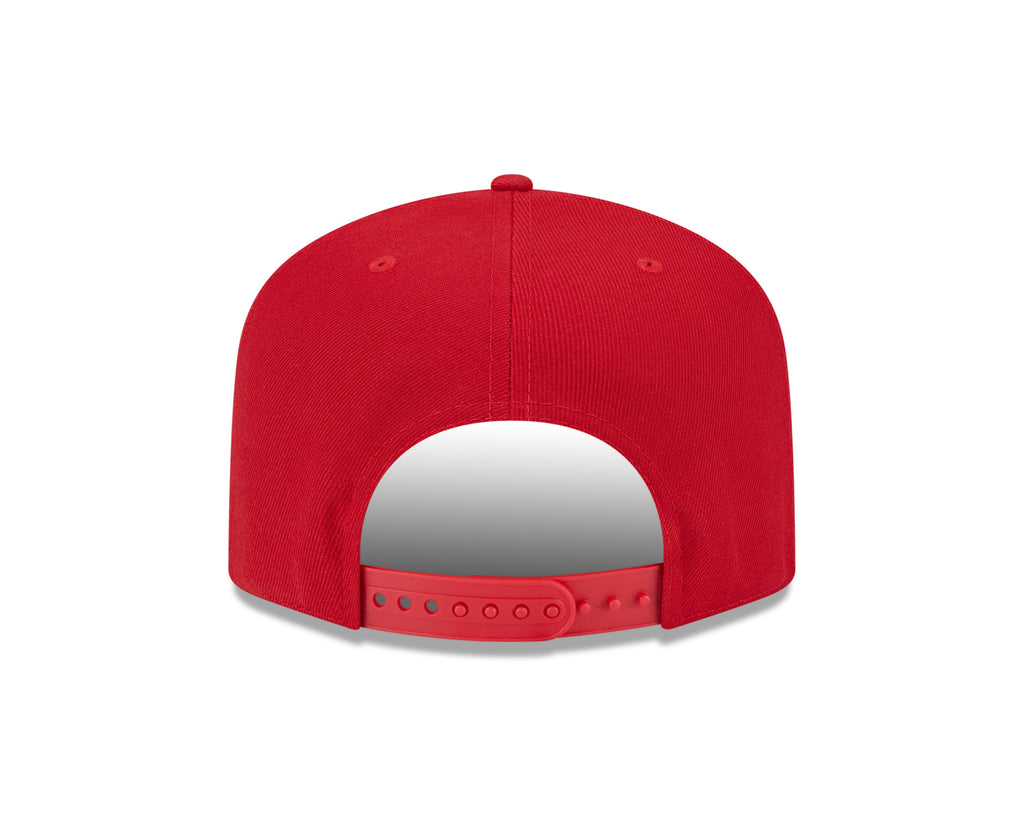New Jersey Devils NHL New Era Men Red 9Fifty A-Frame Snapback product image 2, provided for visual reference and product