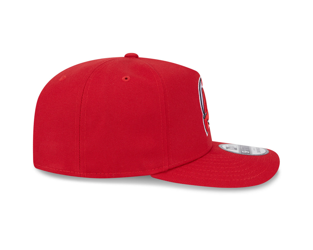 New Jersey Devils NHL New Era Men Red 9Fifty A-Frame Snapback product image 3, provided for visual reference and product