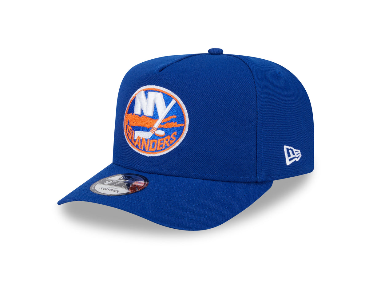 New York Islanders NHL New Era Men Royal 9FIfty A-Frame Snapback product image 1, provided for visual reference and product