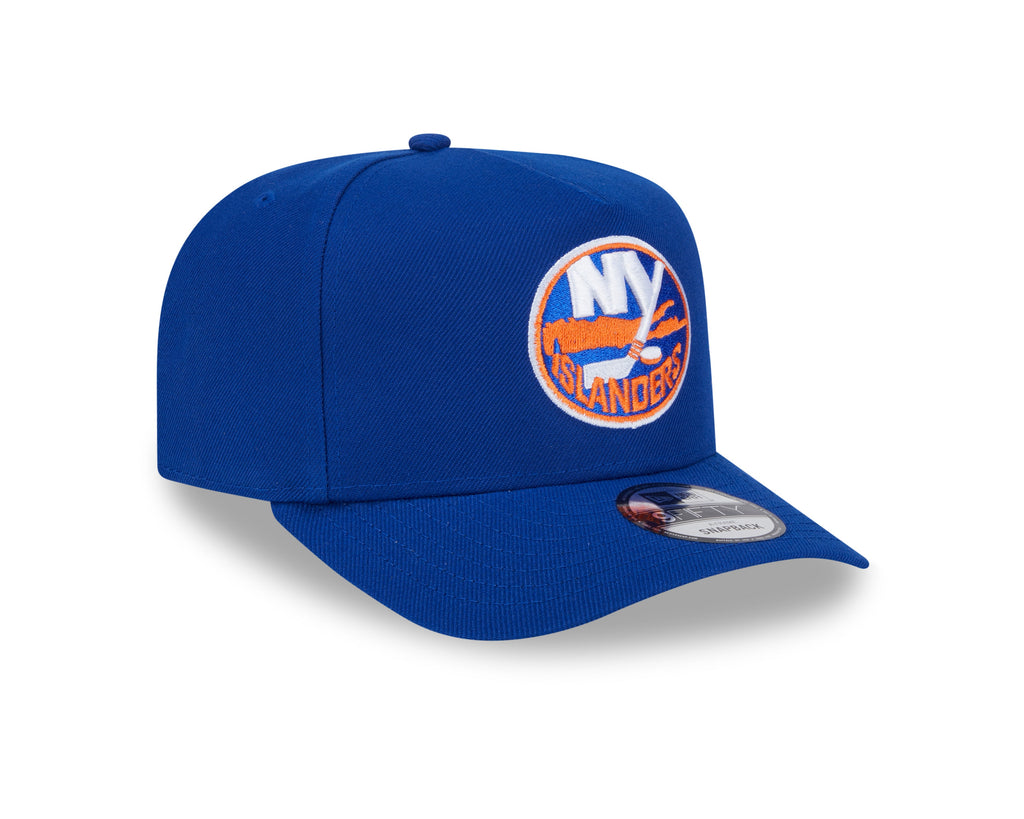 New York Islanders NHL New Era Men Royal 9FIfty A-Frame Snapback product image 4, provided for visual reference and product