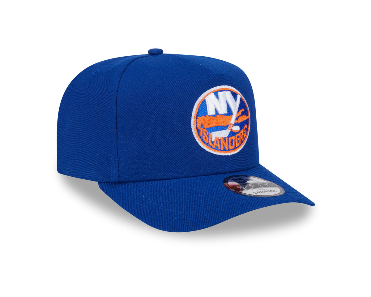 New York Islanders NHL New Era Men Royal 9FIfty A-Frame Snapback product image 4, provided for visual reference and product