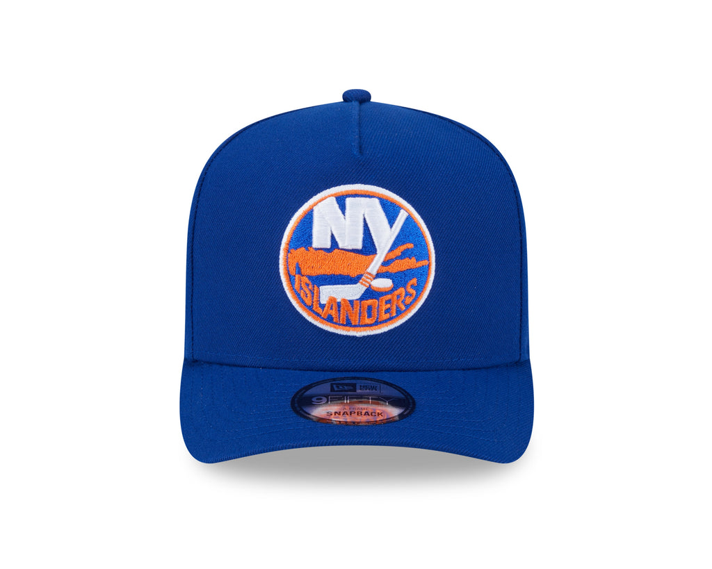 New York Islanders NHL New Era Men Royal 9FIfty A-Frame Snapback product image 6, provided for visual reference and product