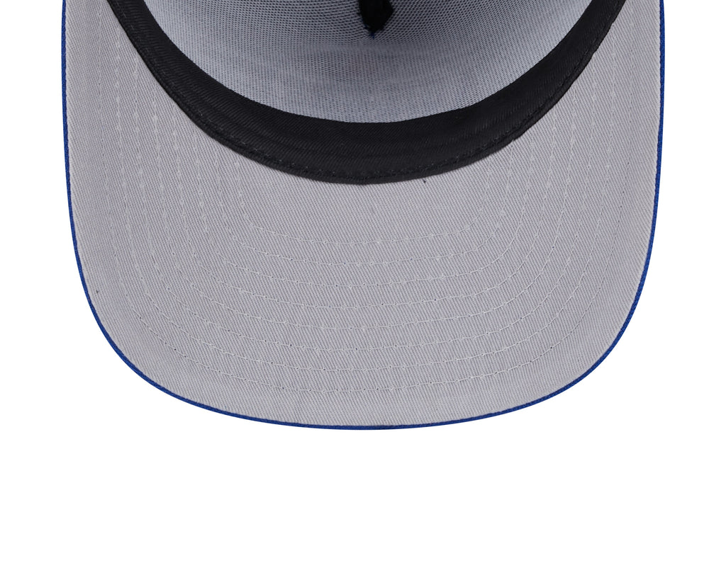 Edmonton Oilers NHL New Era Men Royal 9FIfty A-Frame Snapback Hat product image 6, provided for visual reference and product