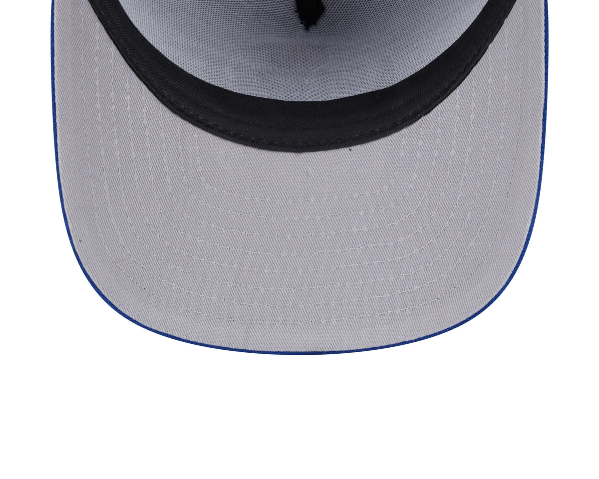 Edmonton Oilers NHL New Era Men Royal 9FIfty A-Frame Snapback Hat product image 6, provided for visual reference and product