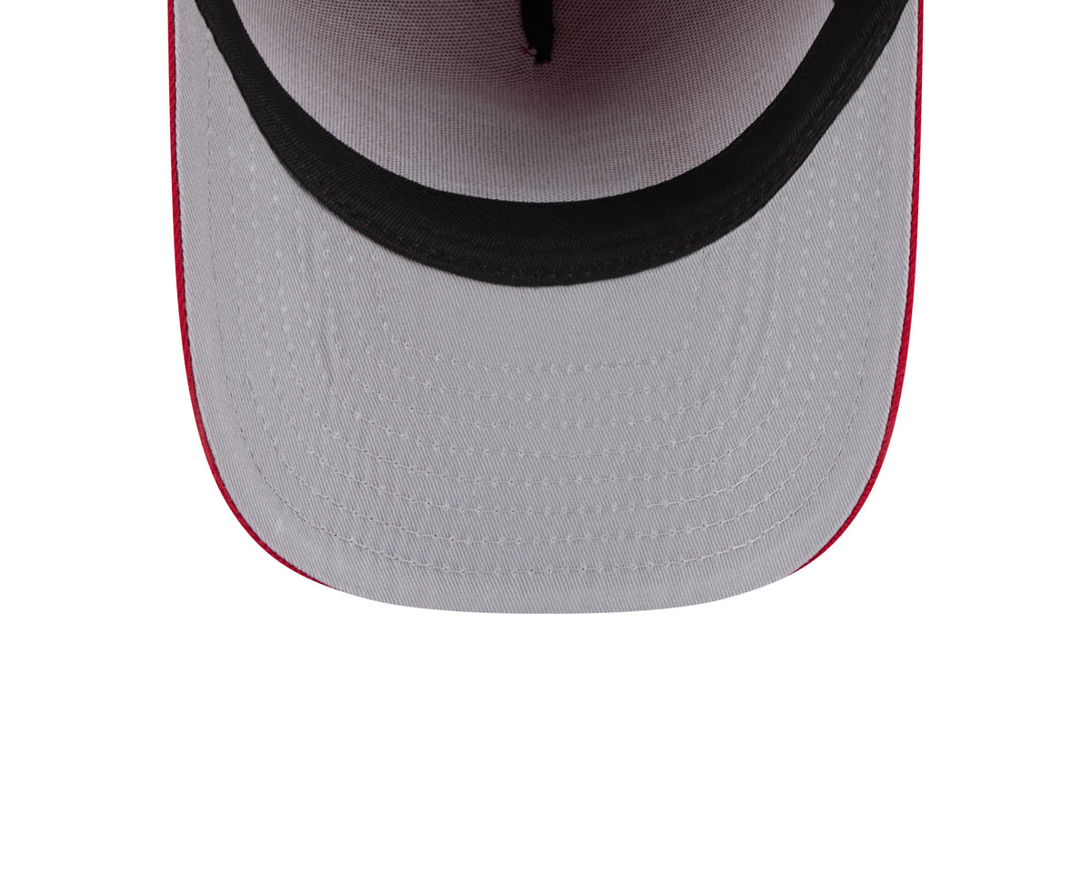 Detroit Red Wings NHL New Era Men Red 9Fifty A-Frame Snapback Hat product image 4, provided for visual reference and product