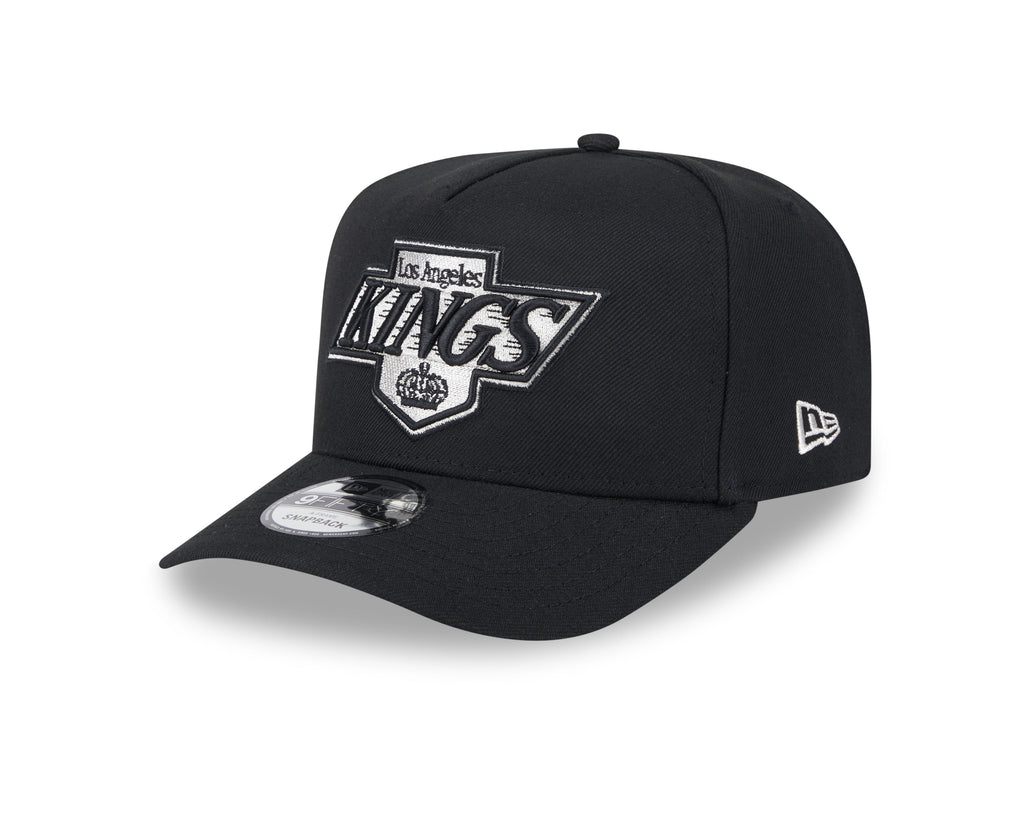 Los Angeles Kings NHL New Era Men Black 9Fifty A-Frame Snapback product image 1, provided for visual reference and product