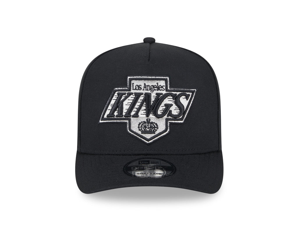 Los Angeles Kings NHL New Era Men Black 9Fifty A-Frame Snapback product image 4, provided for visual reference and product