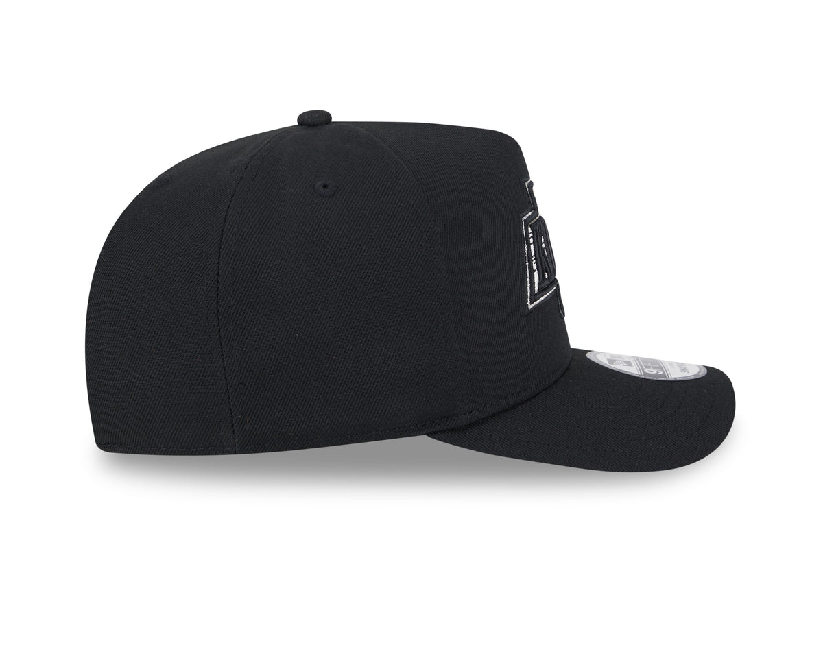 Los Angeles Kings NHL New Era Men Black 9Fifty A-Frame Snapback product image 5, provided for visual reference and product