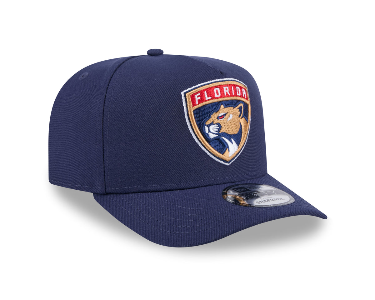 Florida Panthers NHL New Era Men Navy 9FIFTY A-Frame Snapback product image 7, provided for visual reference and product