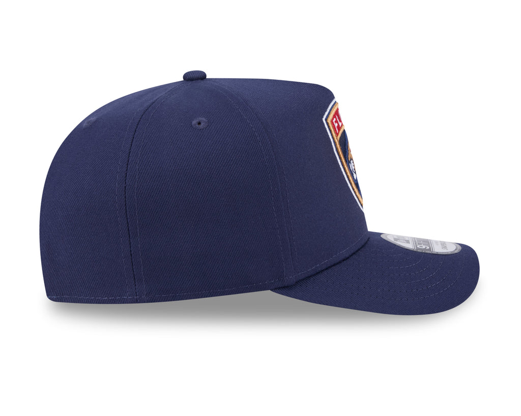 Florida Panthers NHL New Era Men Navy 9FIFTY A-Frame Snapback product image 5, provided for visual reference and product