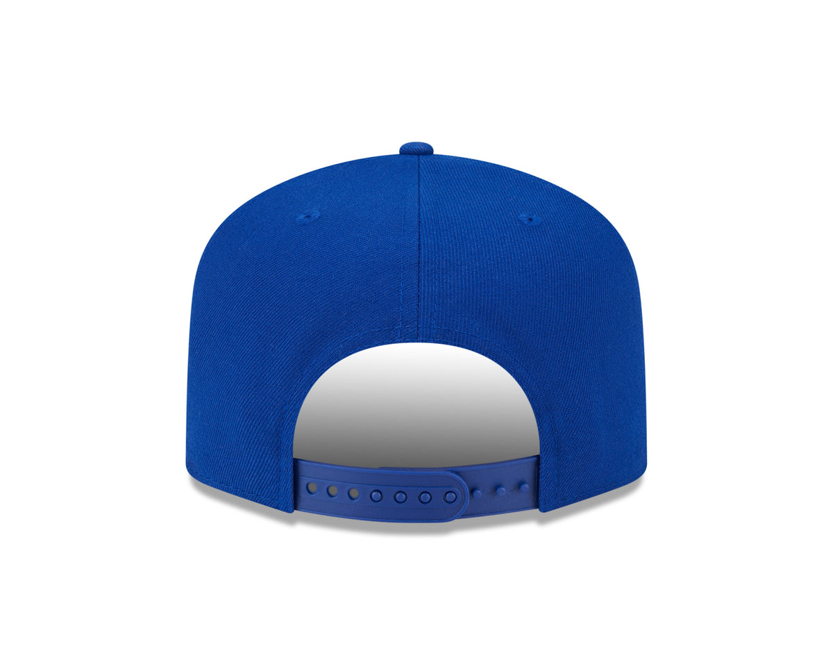 New York Rangers NHL New Era Men Royal 9FIfty A-Frame Snapback product image 2, provided for visual reference and product