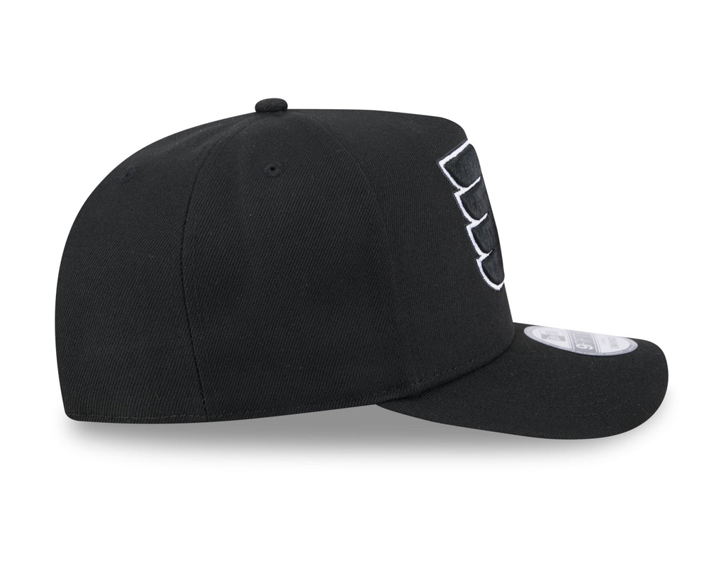 Philadelphia Flyers NHL New Era Men Black 9Fifty A-Frame Snapback product image 4, provided for visual reference and product