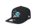 San Jose Sharks NHL New Era Men Black 9Fifty A-Frame Snapback product image 1, provided for visual reference and product