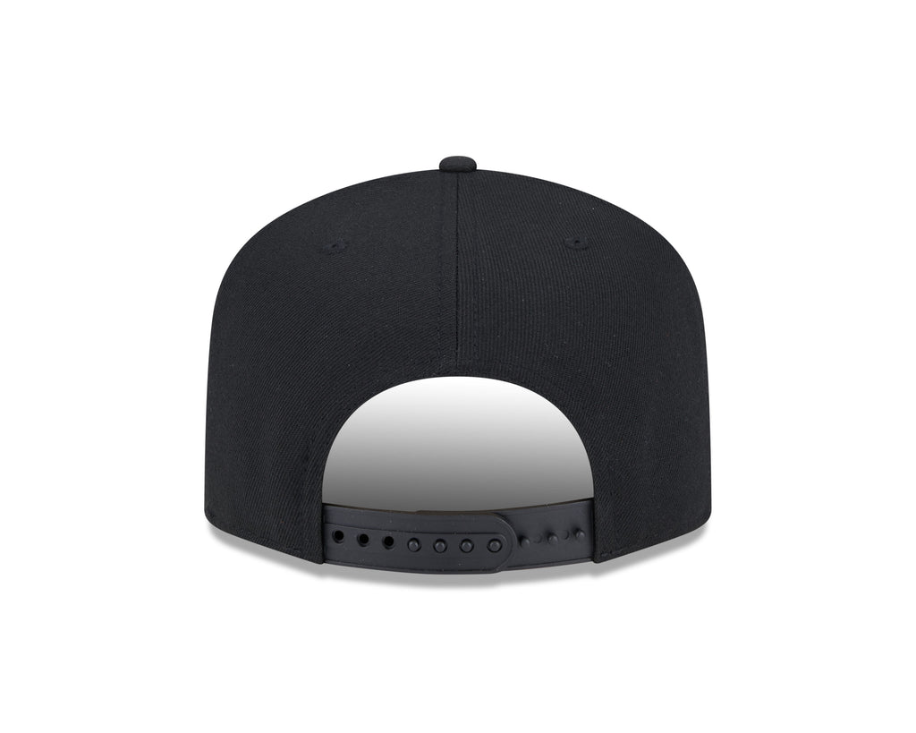 San Jose Sharks NHL New Era Men Black 9Fifty A-Frame Snapback product image 2, provided for visual reference and product