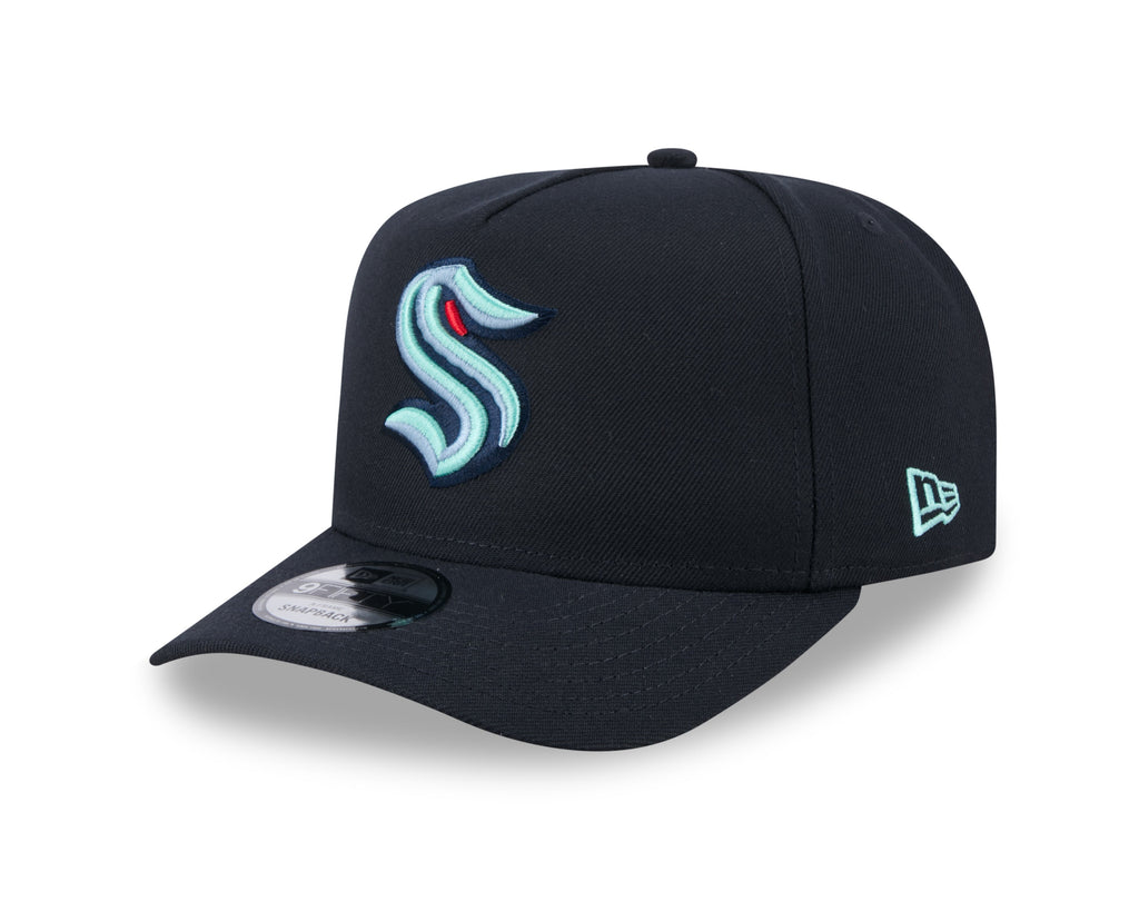 Seattle Kraken NHL New Era Men Blue 9Fifty A-Frame Snapback product image 1, provided for visual reference and product