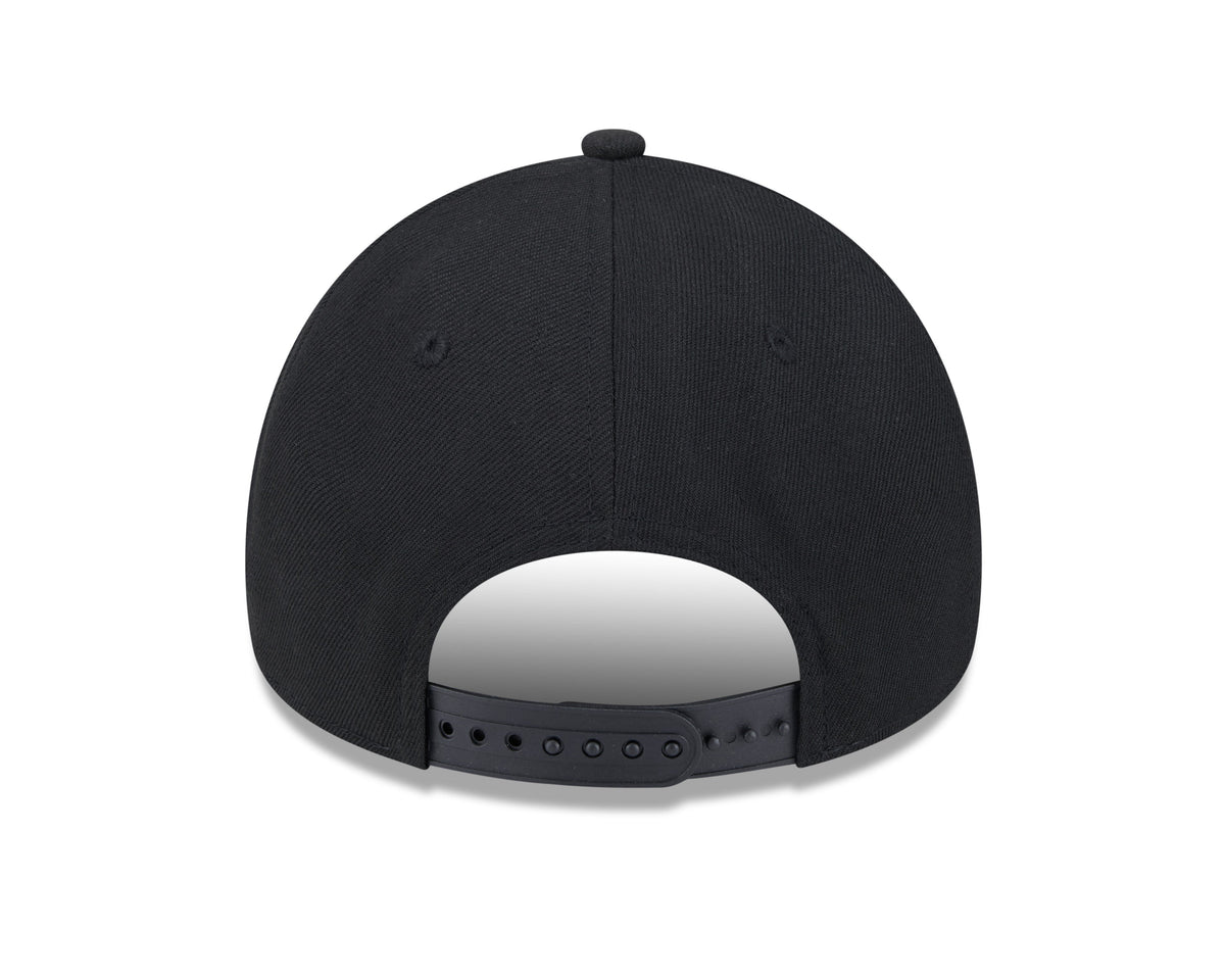Chicago Blackhawks NHL New Era Men Black 9Forty A-Frame Snapback product image 2, provided for visual reference and product