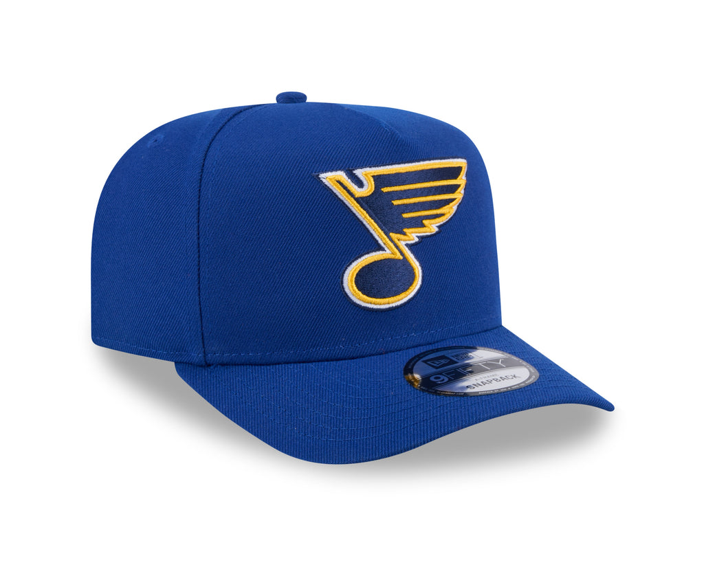 St. Louis Blues NHL New Era Men Royal 9Fifty A-Frame Snapback product image 7, provided for visual reference and product