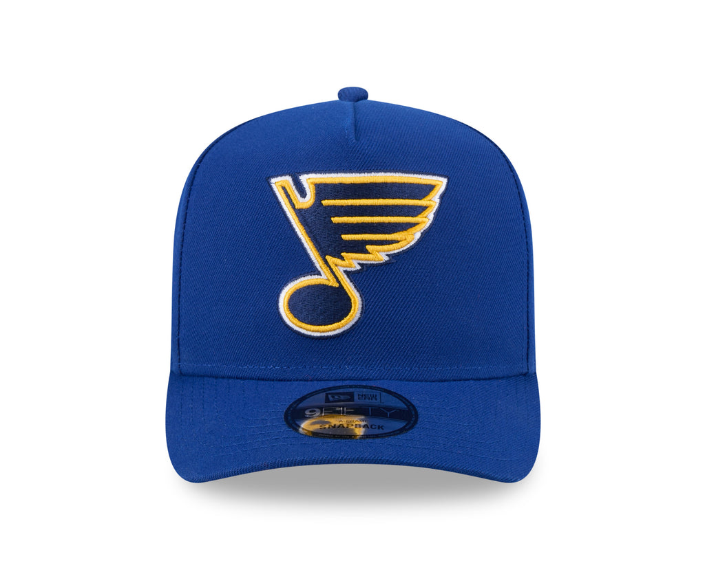 St. Louis Blues NHL New Era Men Royal 9Fifty A-Frame Snapback product image 4, provided for visual reference and product