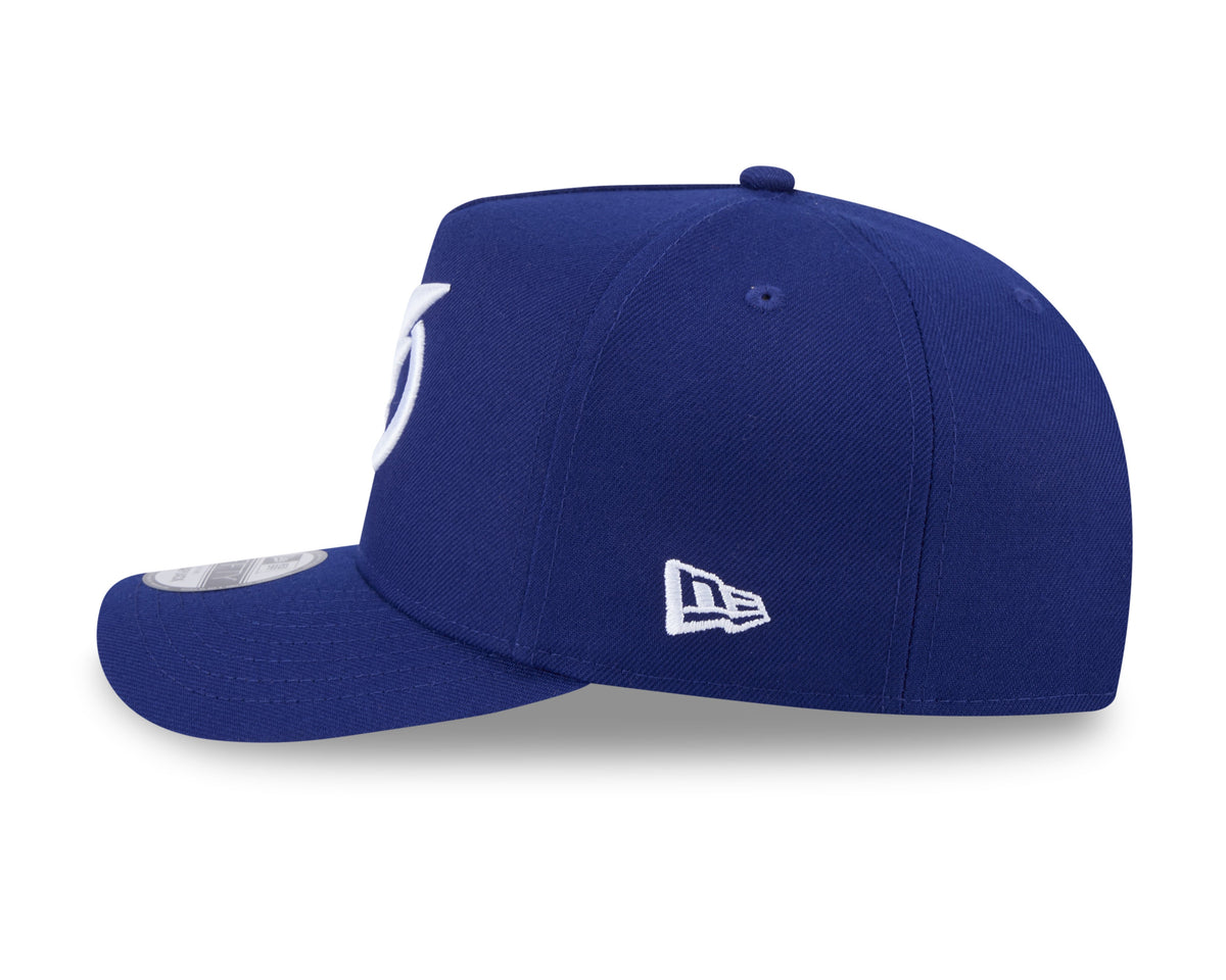 Tampa Bay Lightning NHL New Era Men Navy 9FIfty A-Frame Snapback product image 4, provided for visual reference and product