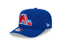 Quebec Nordiques NHL New Era Men Royal Blue 9Fifty A-Frame Snapback product image 1, provided for visual reference and