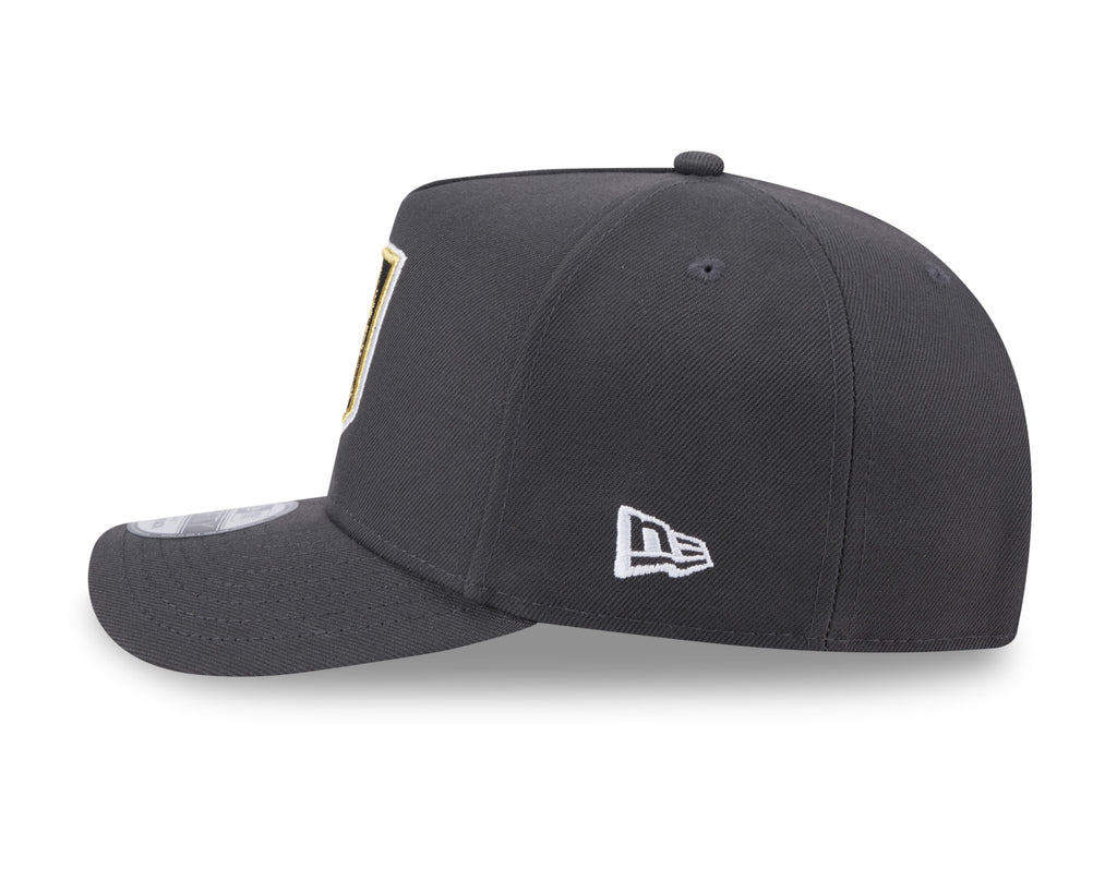 Vegas Golden Knights NHL New Era Men Black 9Fifty A-Frame Snapback product image 3, provided for visual reference and
