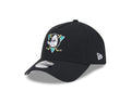 Anaheim Ducks NHL New Era Men Black 9Forty A-Frame Snapback product image 1, provided for visual reference and product