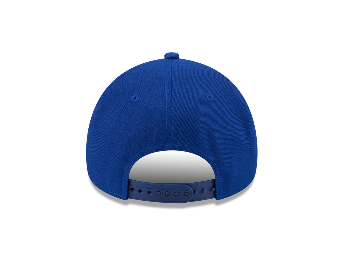 Edmonton Oilers NHL New Era Men Royal 9Forty A-Frame Snapback Hat product image 3, provided for visual reference and product