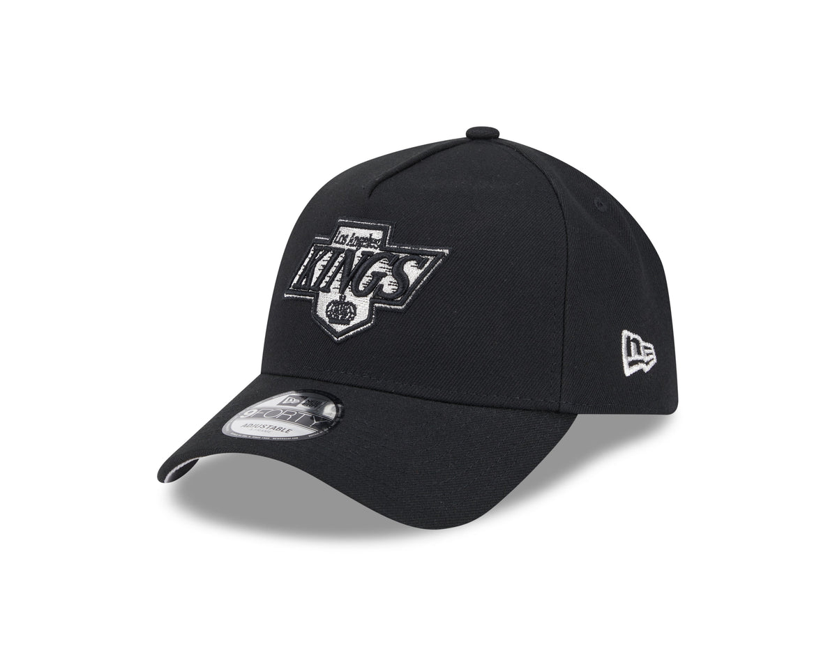 Los Angeles Kings NHL New Era Men Black 9Forty A-Frame Snapback product image 1, provided for visual reference and product