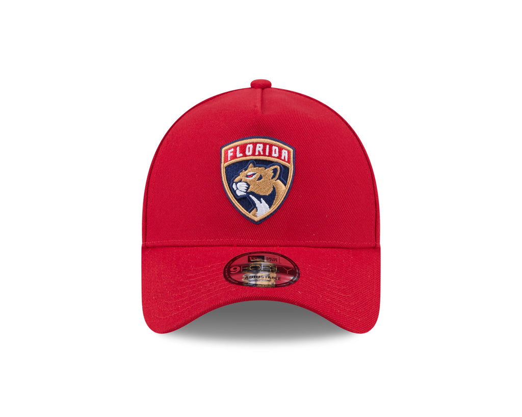 Florida Panthers NHL New Era Men Red 9Forty A-Frame Snapback product image 7, provided for visual reference and product