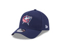Columbus Blue Jackets NHL New Era Men Navy 9Forty A-Frame Snapback product image 1, provided for visual reference and