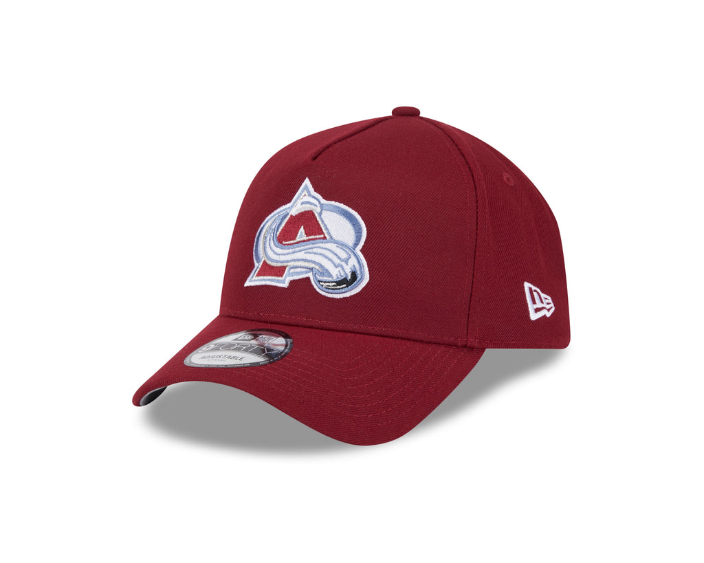 Colorado Avalanche NHL New Era Men Maroon 9Forty A-Frame Snapback product image 1, provided for visual reference and product