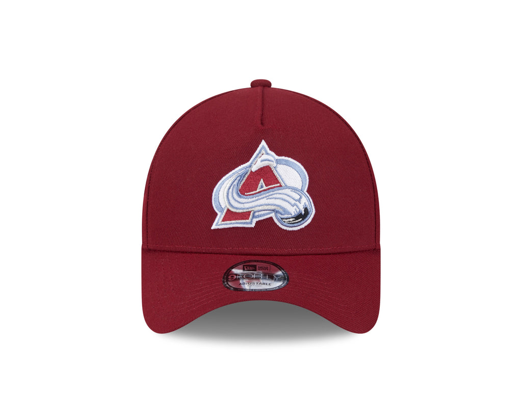 Colorado Avalanche NHL New Era Men Maroon 9Forty A-Frame Snapback product image 7, provided for visual reference and product