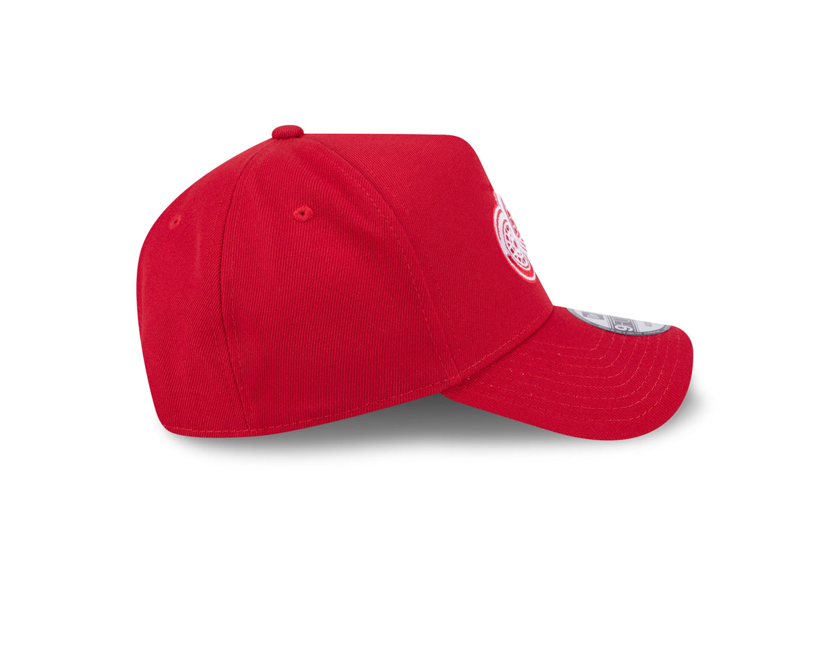 Detroit Red Wings NHL New Era Men Red 9Forty A-Frame Snapback product image 5, provided for visual reference and product