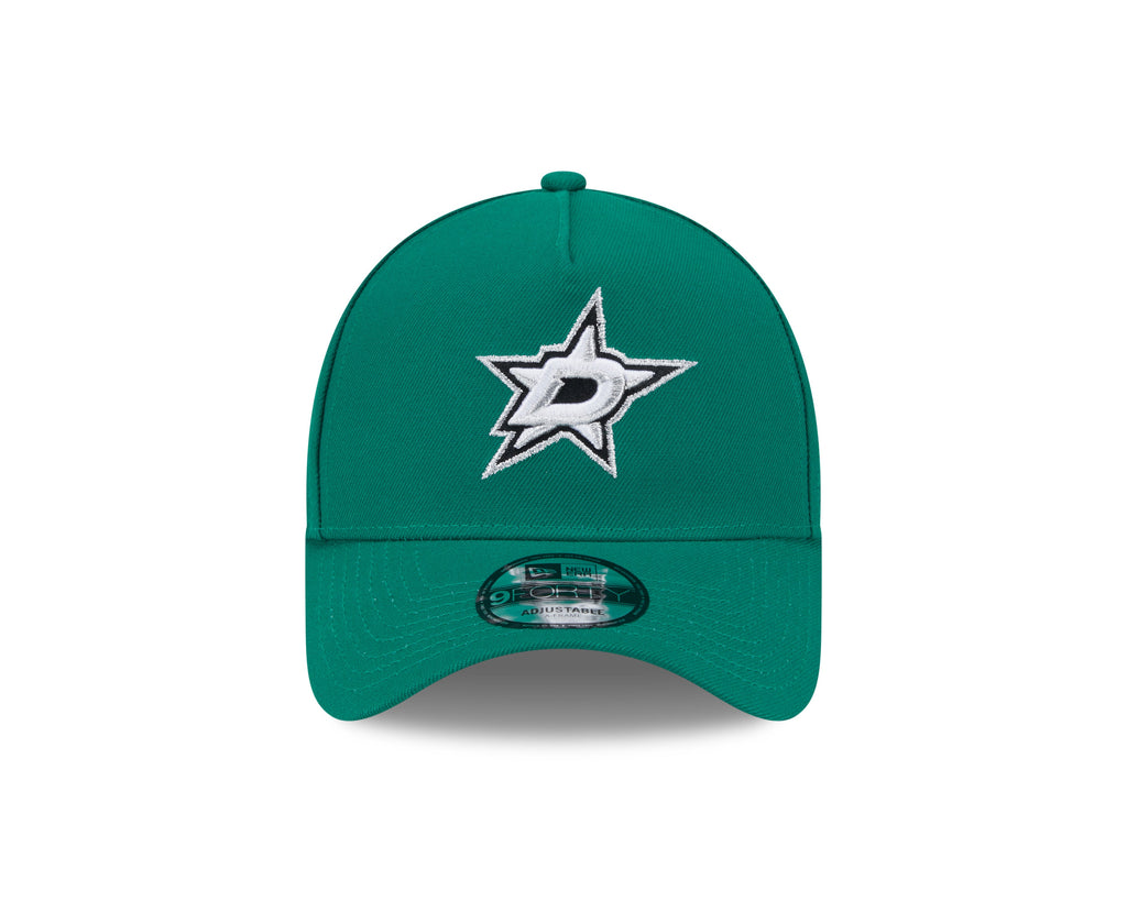 Dallas Stars NHL New Era Men Green 9Forty A-Frame Snapback product image 7, provided for visual reference and product detail