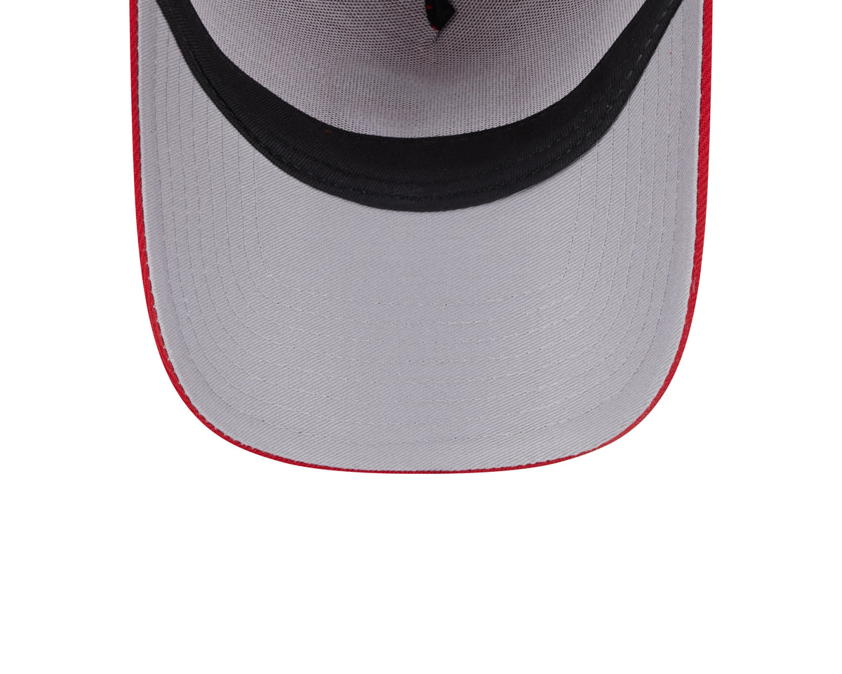 Calgary Flames NHL New Era Men Red 9Forty A-Frame Snapback product image 4, provided for visual reference and product detail