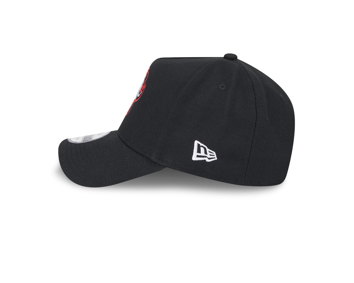 Buffalo Sabres NHL New Era Men Black 9Forty A-Frame Snapback product image 4, provided for visual reference and product