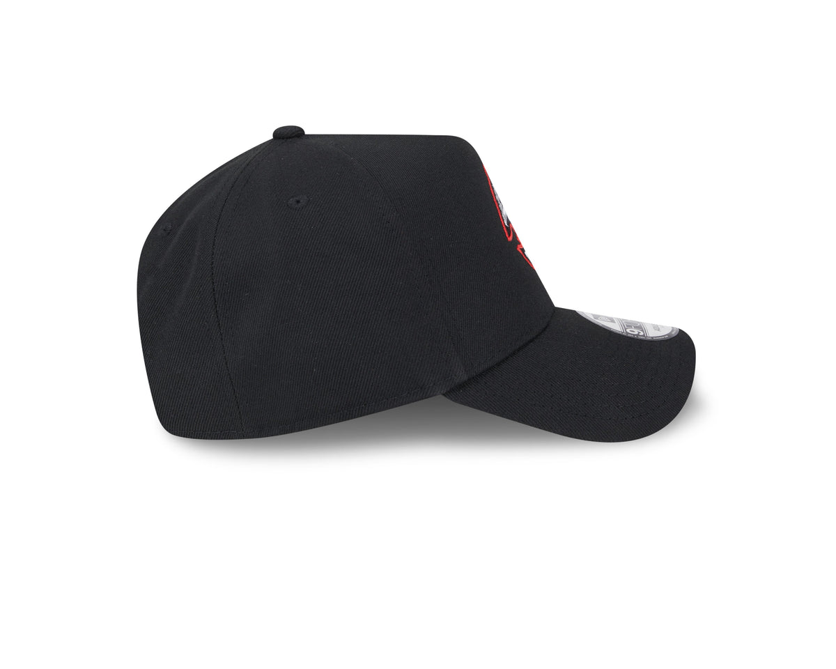 Buffalo Sabres NHL New Era Men Black 9Forty A-Frame Snapback product image 3, provided for visual reference and product