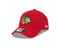 Chicago Blackhawks NHL New Era Men Red 9Forty A-Frame Snapback product image 1, provided for visual reference and product