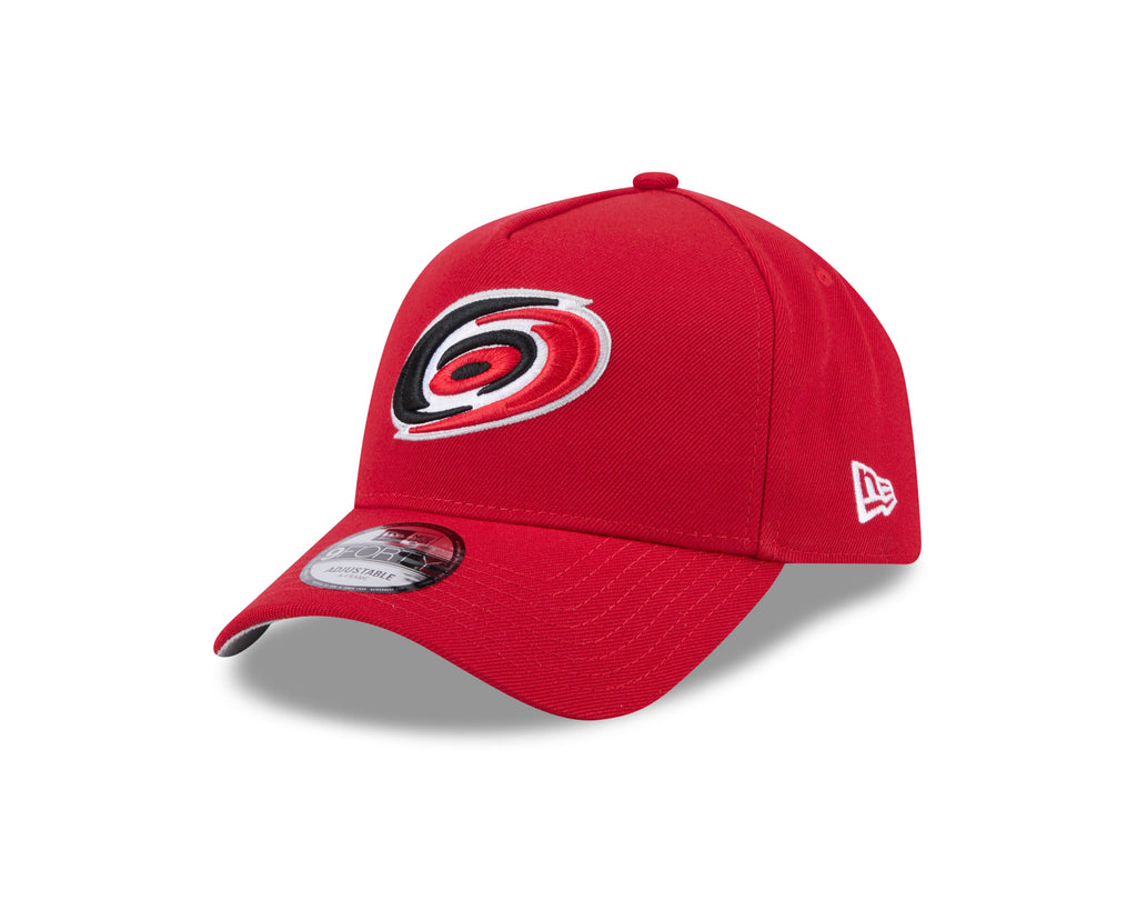 Carolina Hurricanes NHL New Era Men Red 9Forty A-Frame Snapback product image 1, provided for visual reference and product