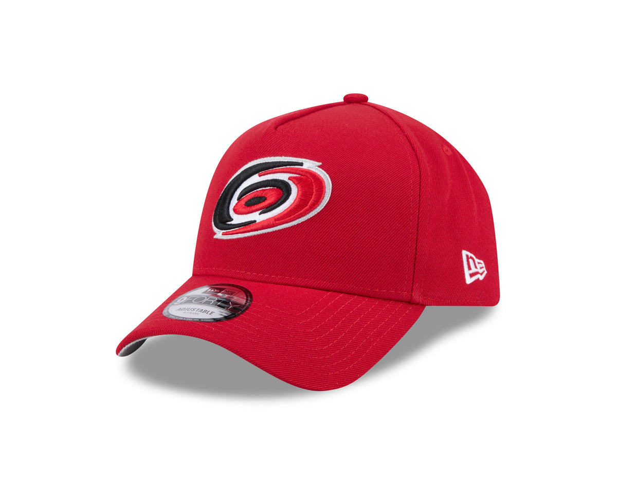 Carolina Hurricanes NHL New Era Men Red 9Forty A-Frame Snapback product image 1, provided for visual reference and product