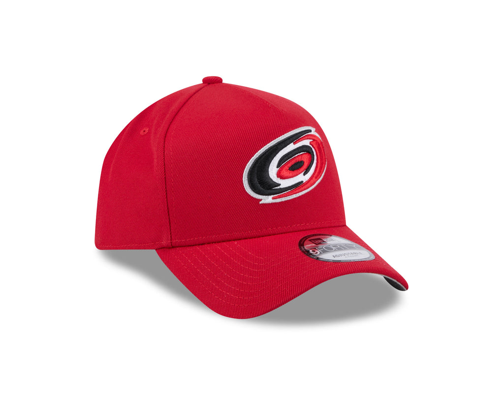Carolina Hurricanes NHL New Era Men Red 9Forty A-Frame Snapback product image 5, provided for visual reference and product