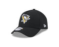 Pittsburgh Penguins NHL New Era Men Black 9Forty A-Frame Snapback product image 1, provided for visual reference and product
